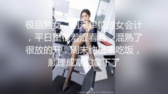 极品熟女，刚来单位的女会计，平日里很羞涩看着，混熟了很放的开，周末约出来吃饭，顺理成章的拿下了